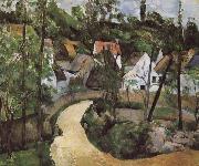 Paul Cezanne Road corner Germany oil painting artist